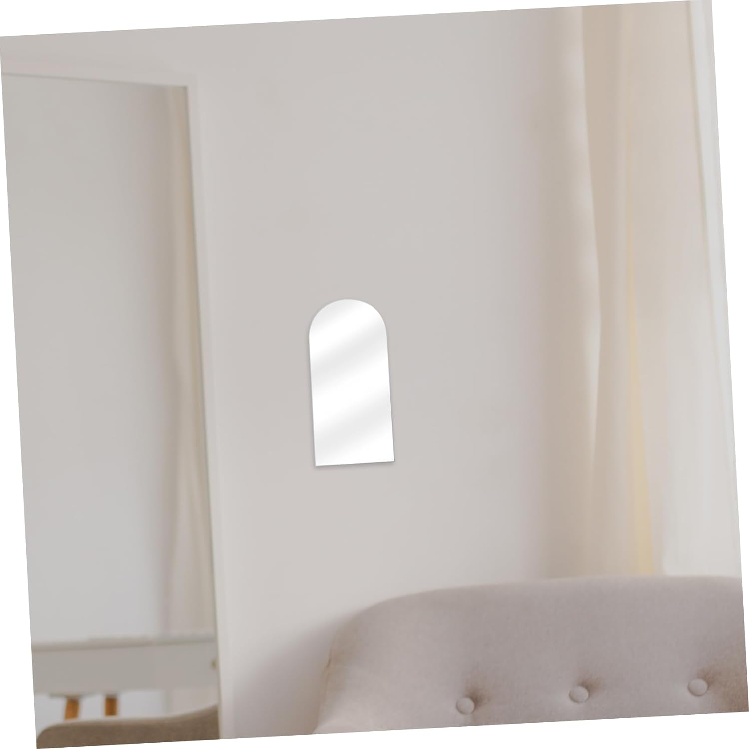 VOSAREA Portable Irregular Acrylic Mirror Wall Decor