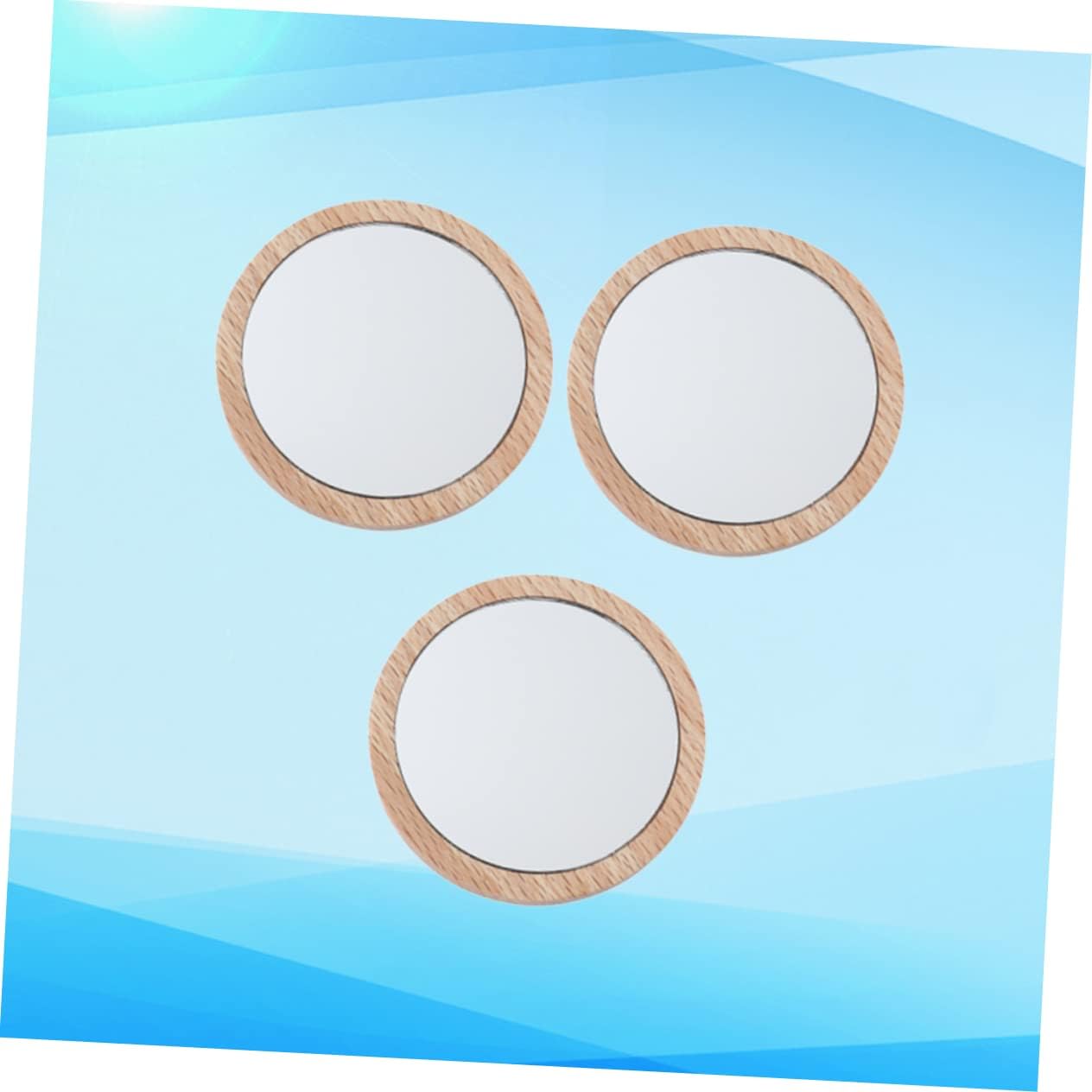 VICASKY Handheld Makeup Mirror with LED Light
