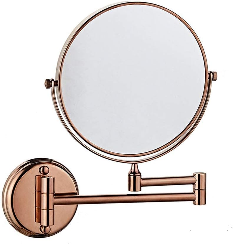 FUDGIO 8-Inch Swivel Makeup Mirror with 5X Magnification