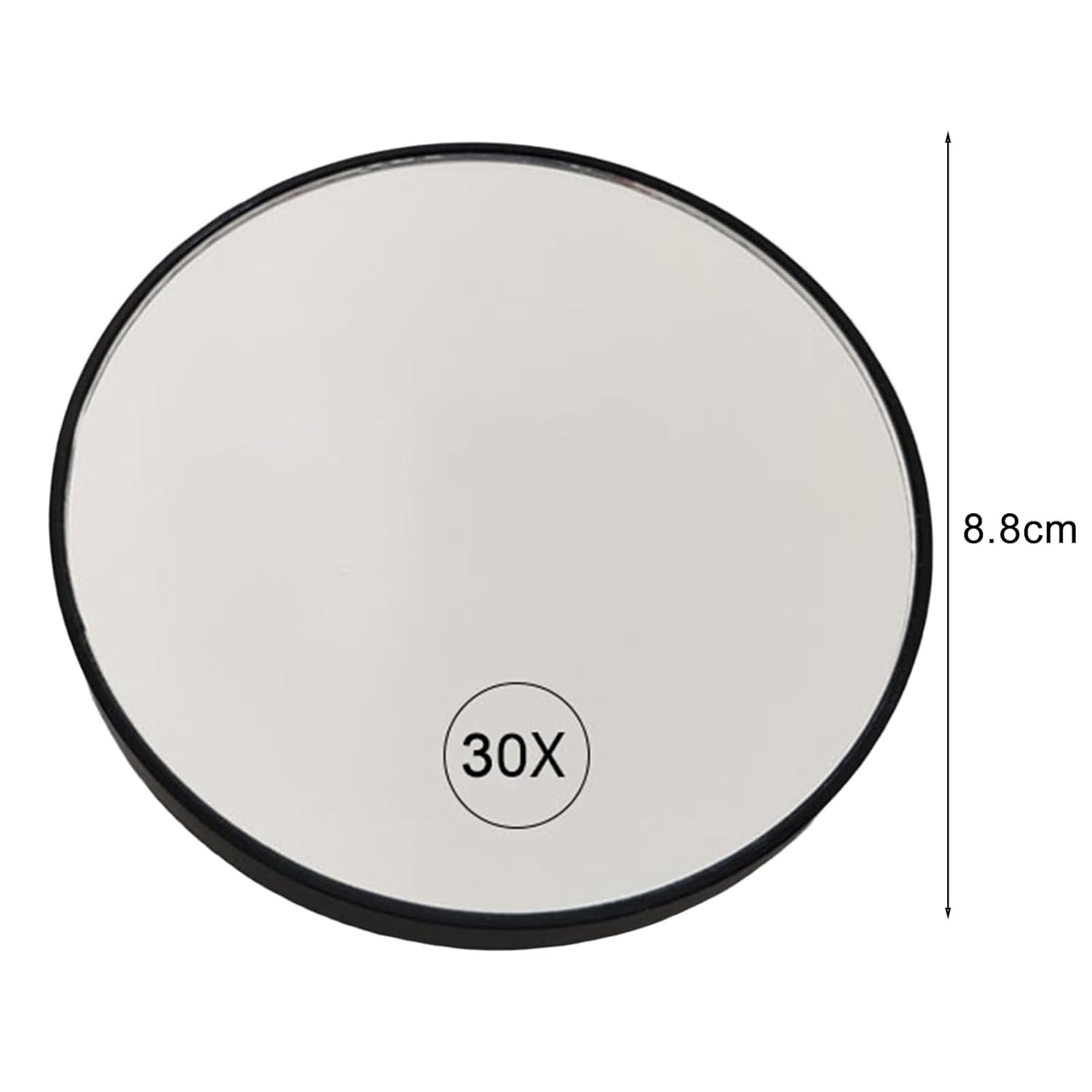Smalibal Makeup Mirror with Tweezers and 30X Magnification