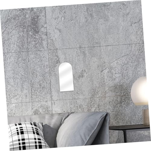 STOBAZA Irregular Shape Acrylic Wall Mirror for Home Office