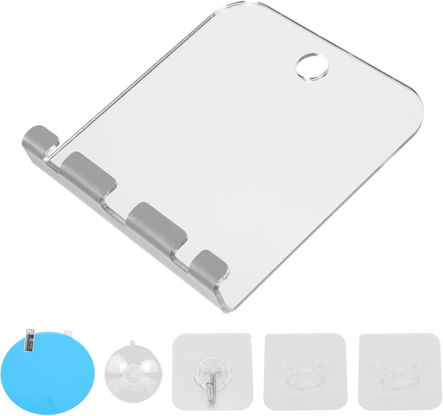 Beaupretty 1 Set Fogless Mirror Set for Shower and Travel