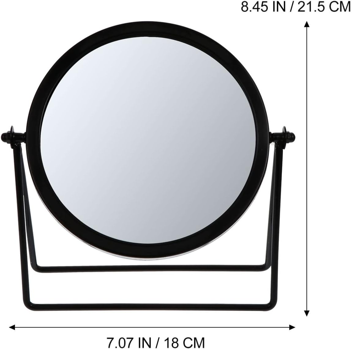FOMIYES Rotating Vanity Mirror Large Desktop Makeup Stand
