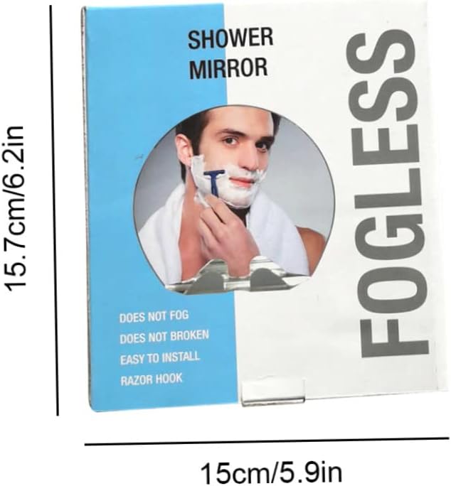 Anti-Fog Shatterproof Acrylic Mirror for Shower