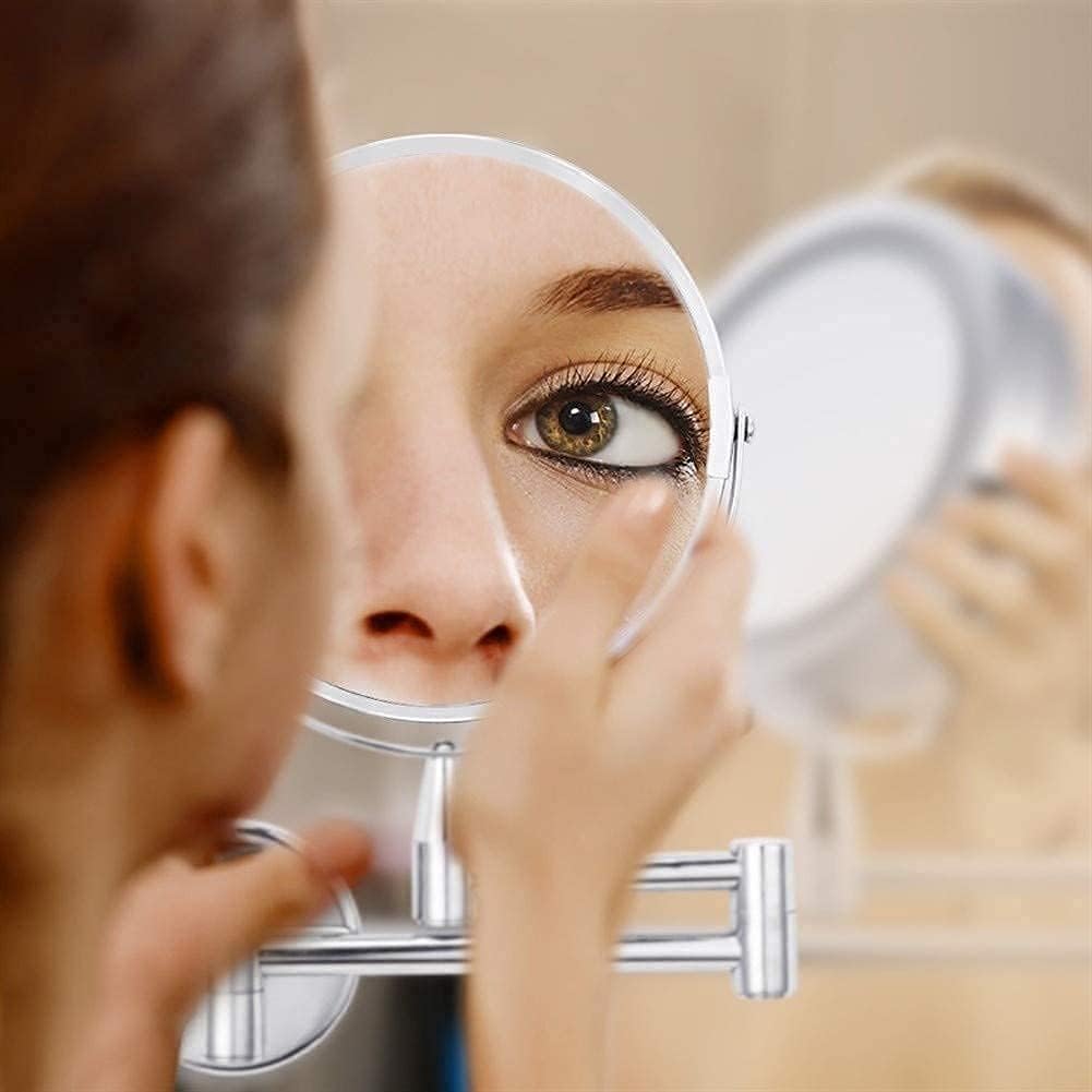 LCARY Wall Mounted Makeup Mirror 7 Double Sided