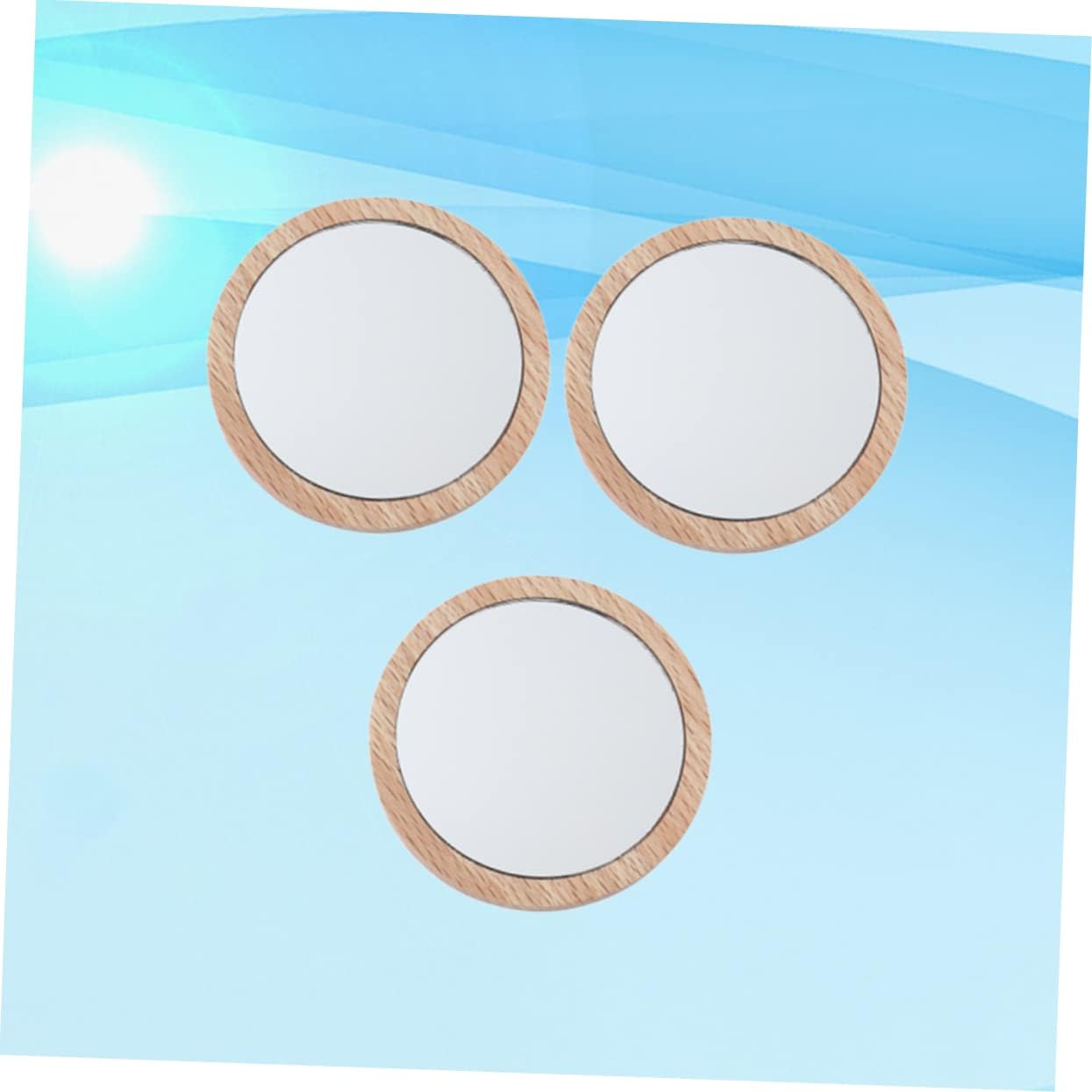 VICASKY Handheld Makeup Mirror with LED Light