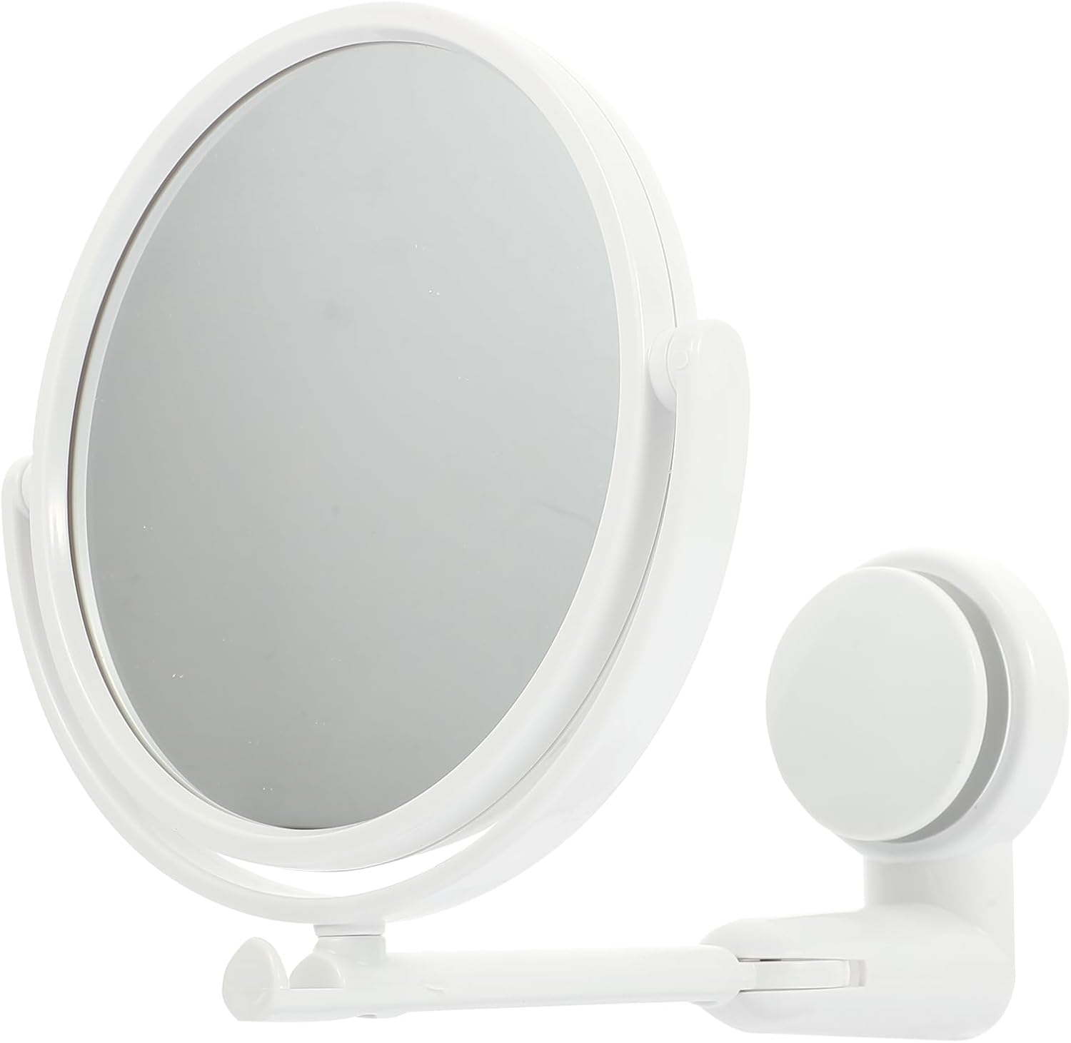 Holibanna Double-Sided Swivel Wall Mirror for Bathroom Bedroom