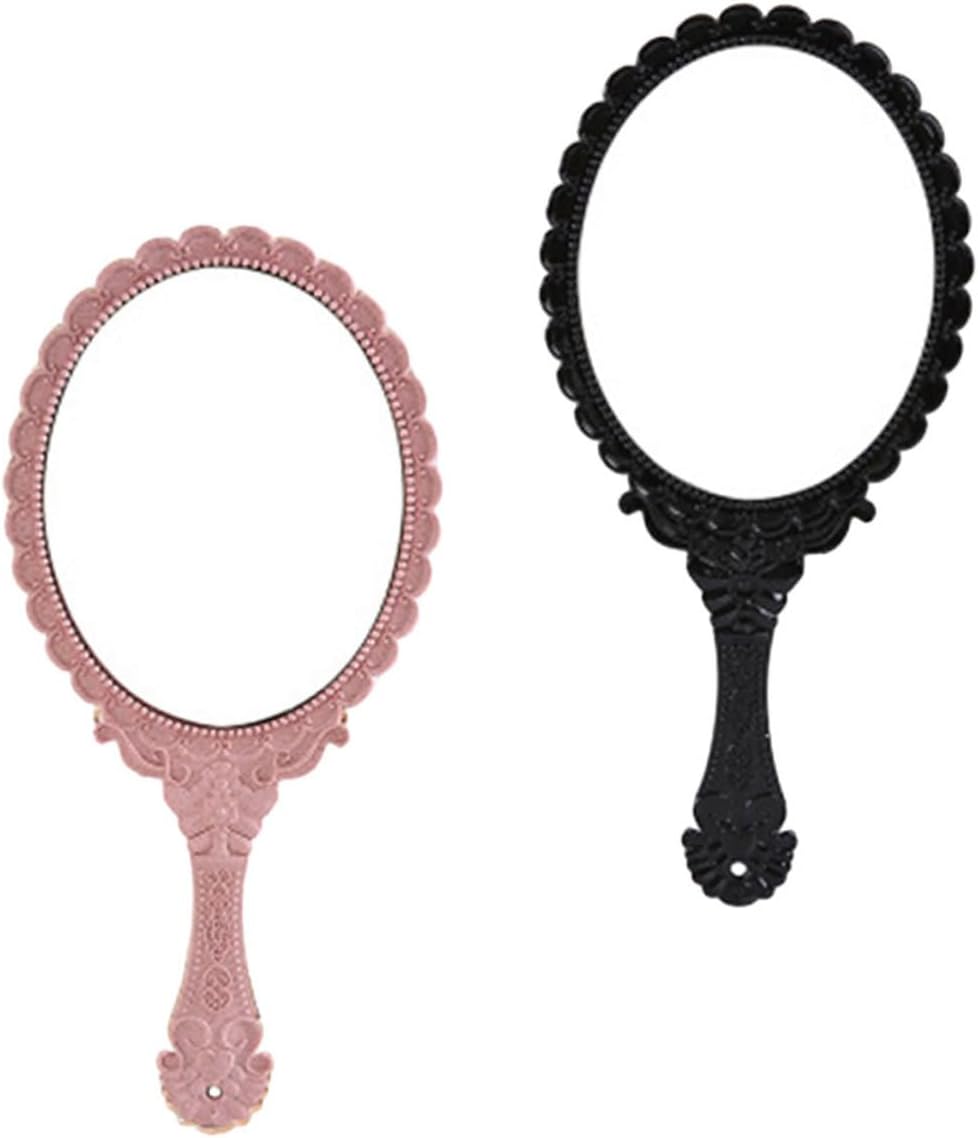 DOITOOL 2pcs LED Travel Makeup Mirror Set