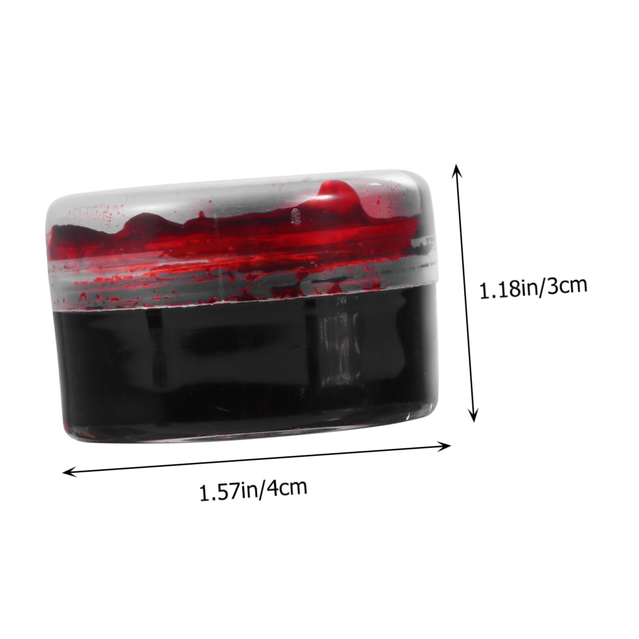 Minkissy Halloween 3pcs Fake Blood Gel Makeup Set