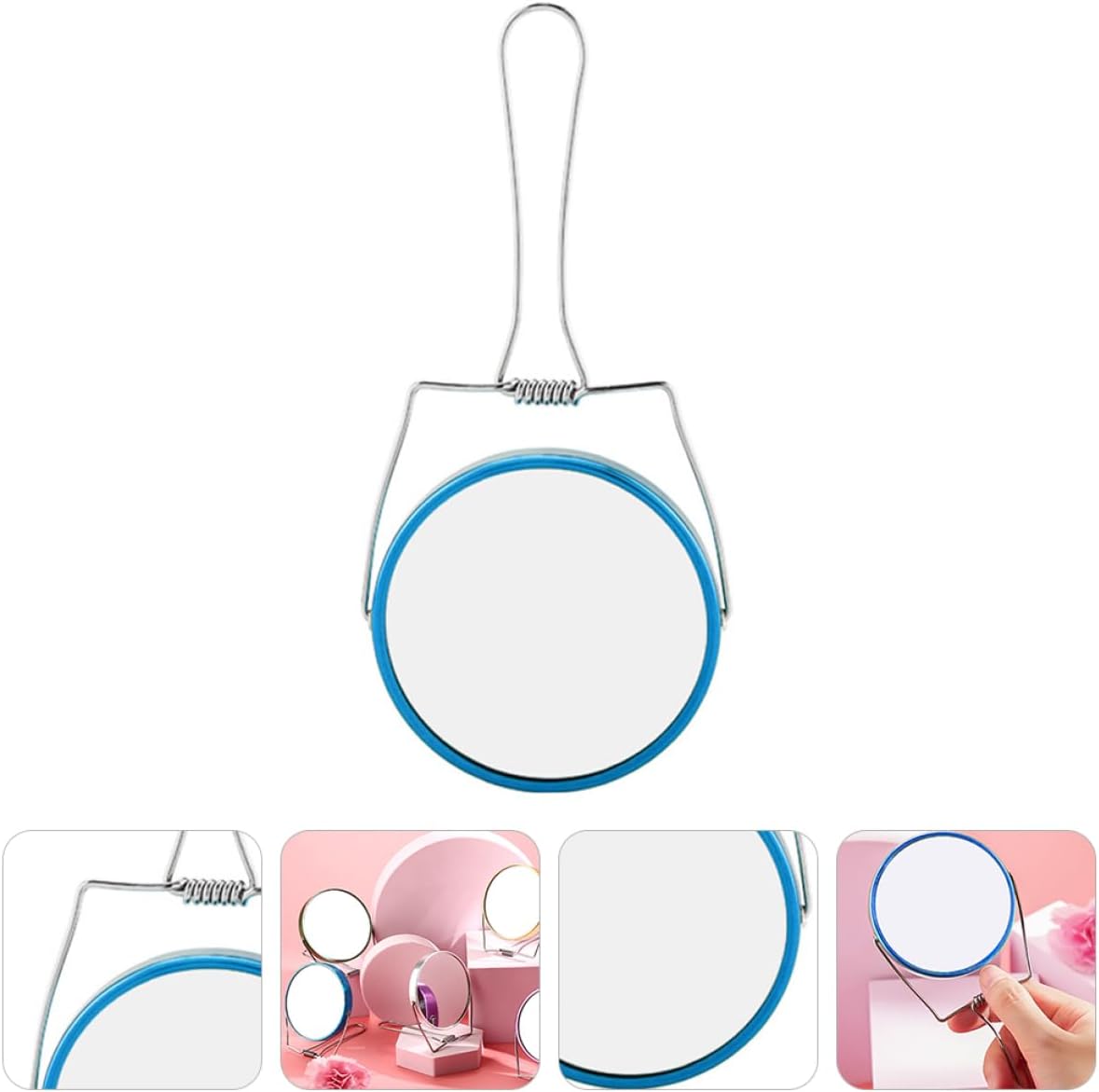 PartyKindom Foldable Double-Sided Makeup Mirror