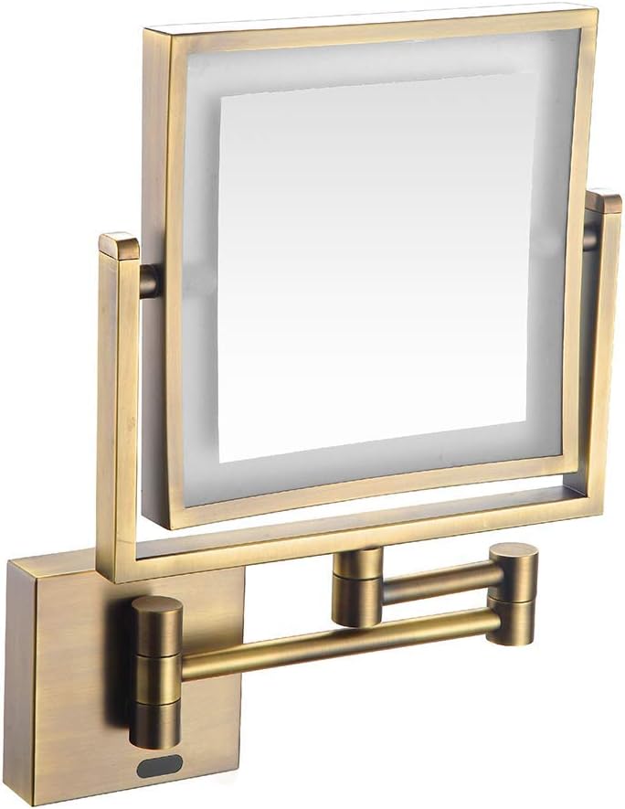 8 inch LED Vanity Mirror with 1X 3X Magnification