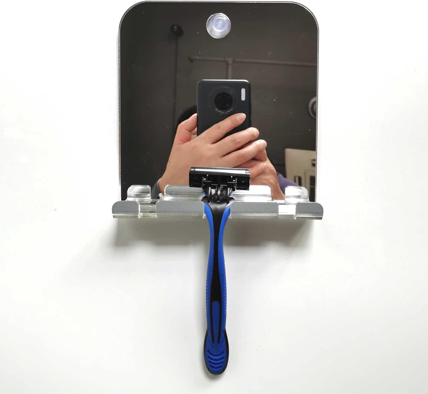 Lyzeous Anti-Fog Shower Mirror Fogless Bathroom Shaving Mirror