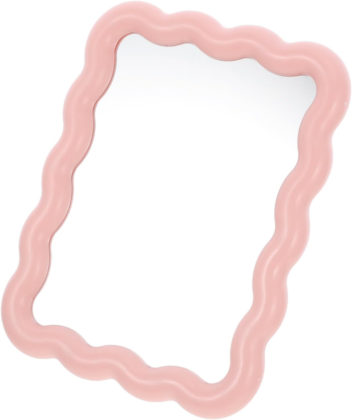 FONDOTIN Portable Wave Shaped Vanity Mirror