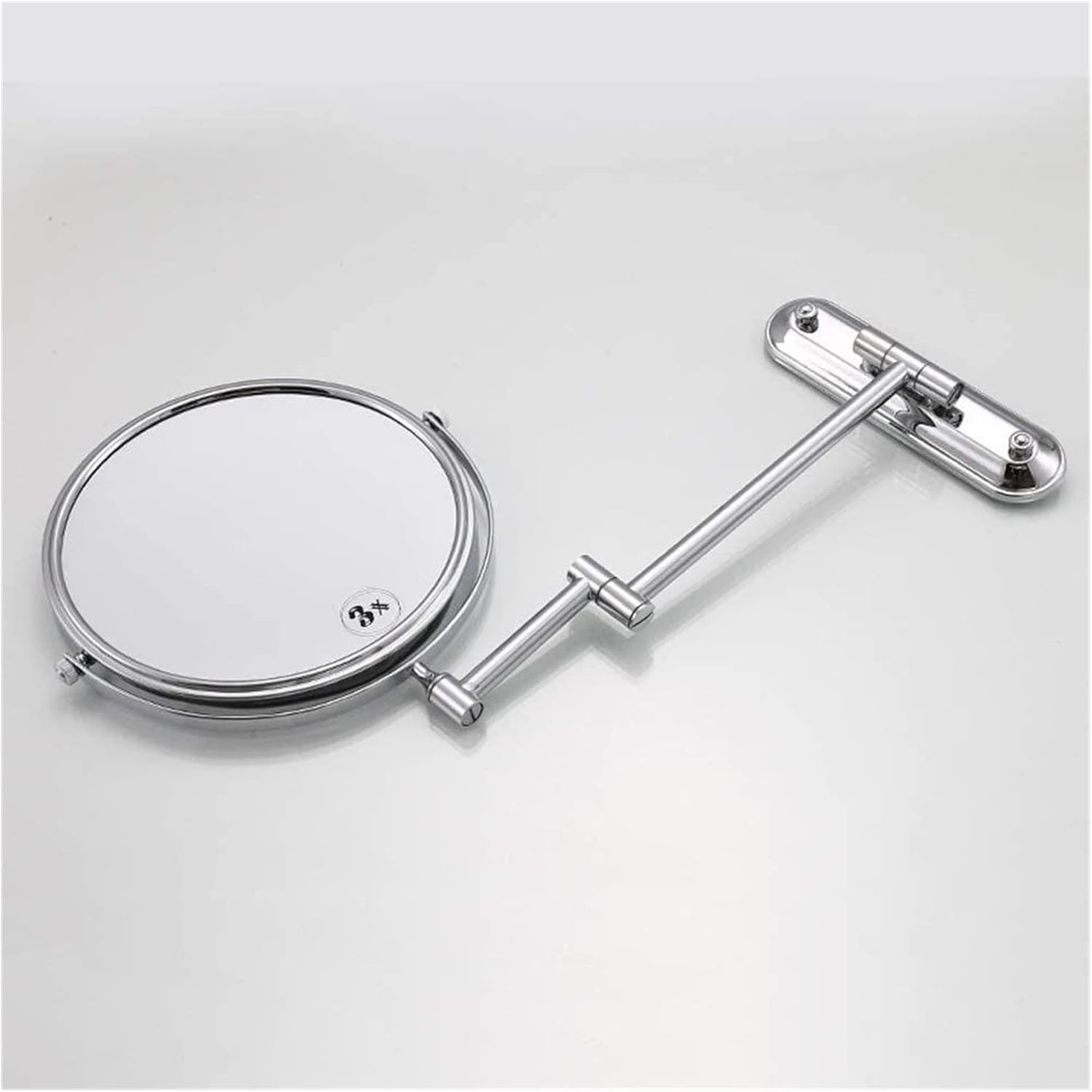 YQYBF Wall-Mounted Makeup Mirror with 3X Magnification