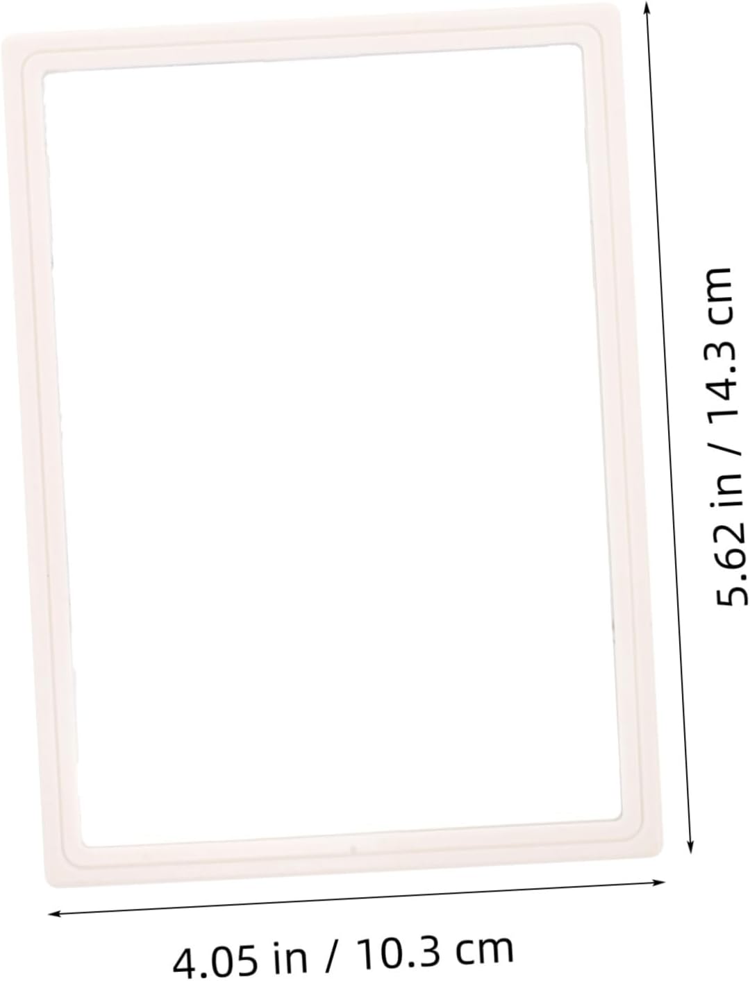 Small Wall-Mounted Mirror for Lockers and Desk Use