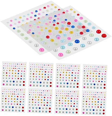 OSALADI 4sets Facial Diamond Stickers for Adults