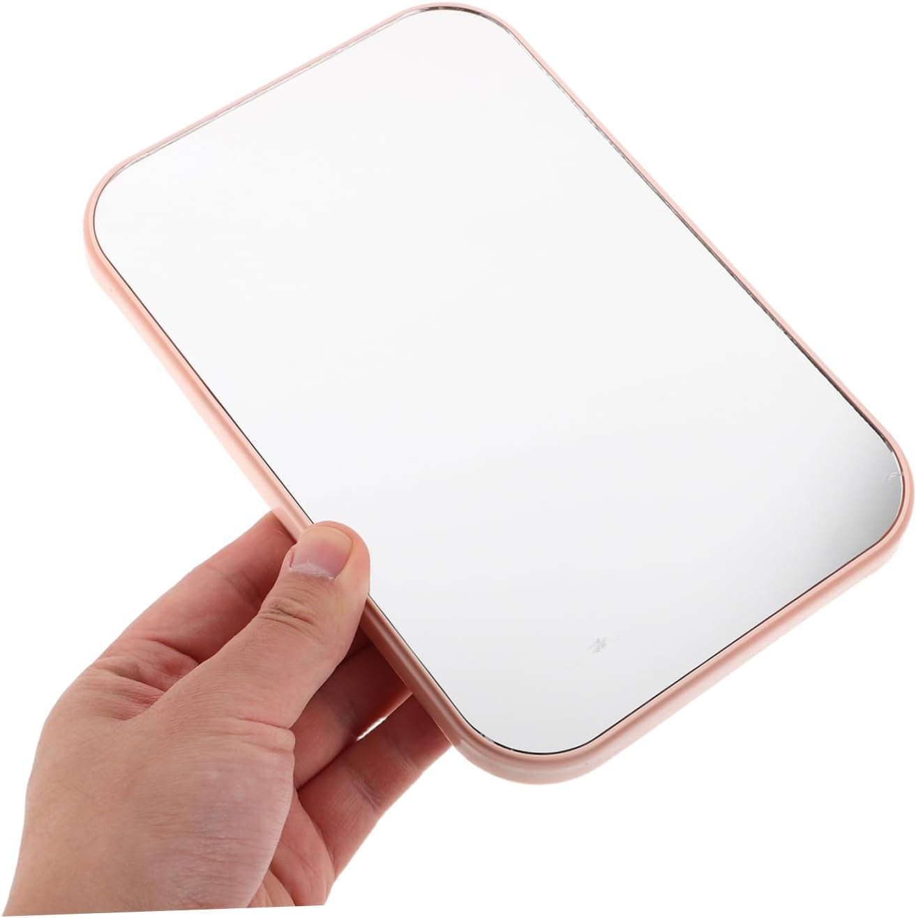 2pcs Portable Makeup Mirror with Wall Mount and Desktop Stand 1