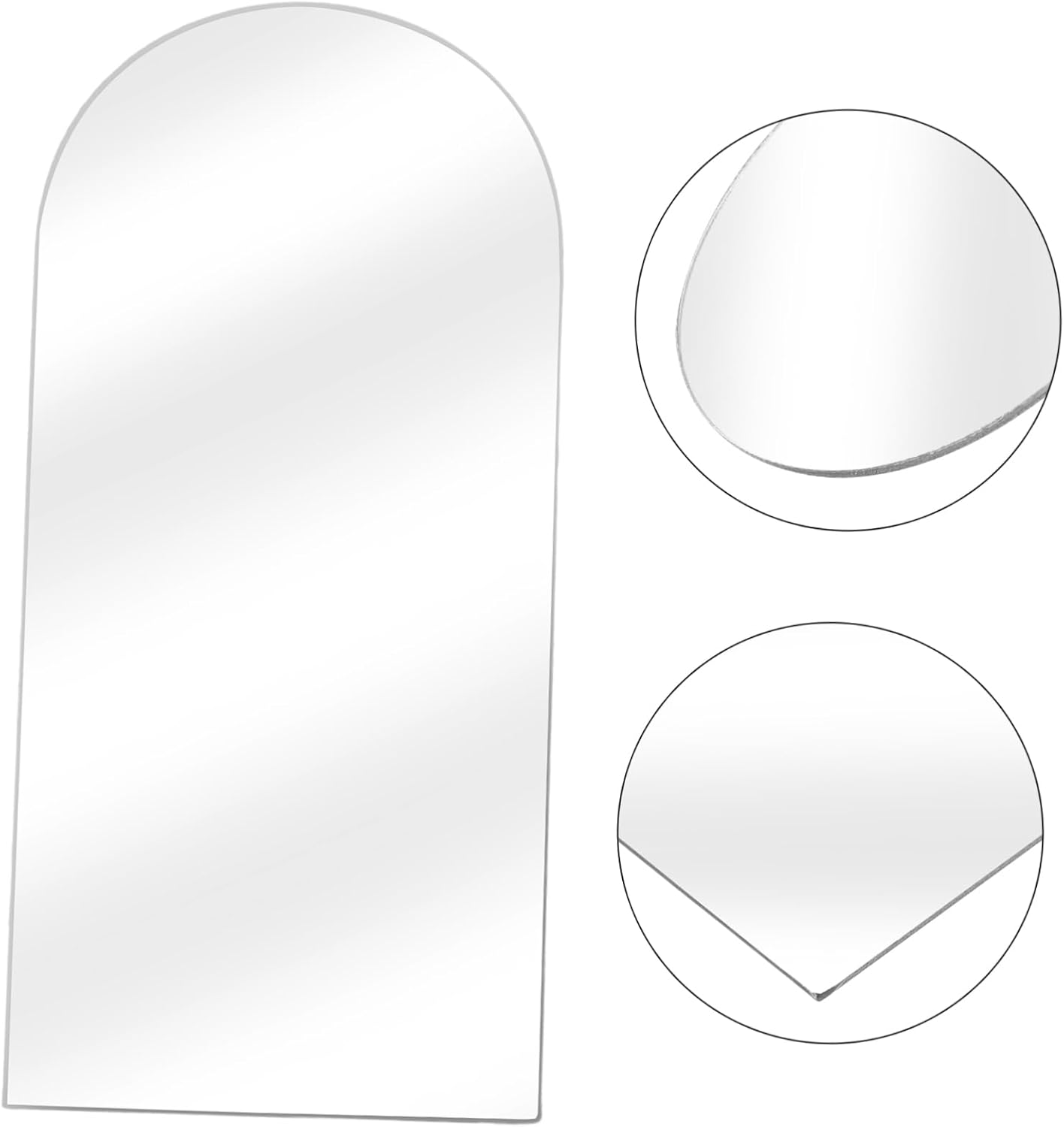 LIFKICH Special-Shaped Acrylic Wall Mirror