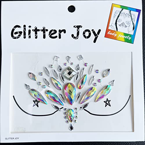 Kotbs Reusable Face Body Rhinestone Stickers