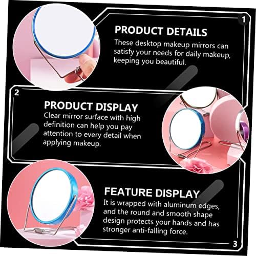 VICASKY Double Sided Foldable Makeup Mirror