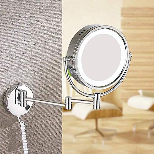 AMHIL Makeup Mirror Wall Mounted 360 Rotating