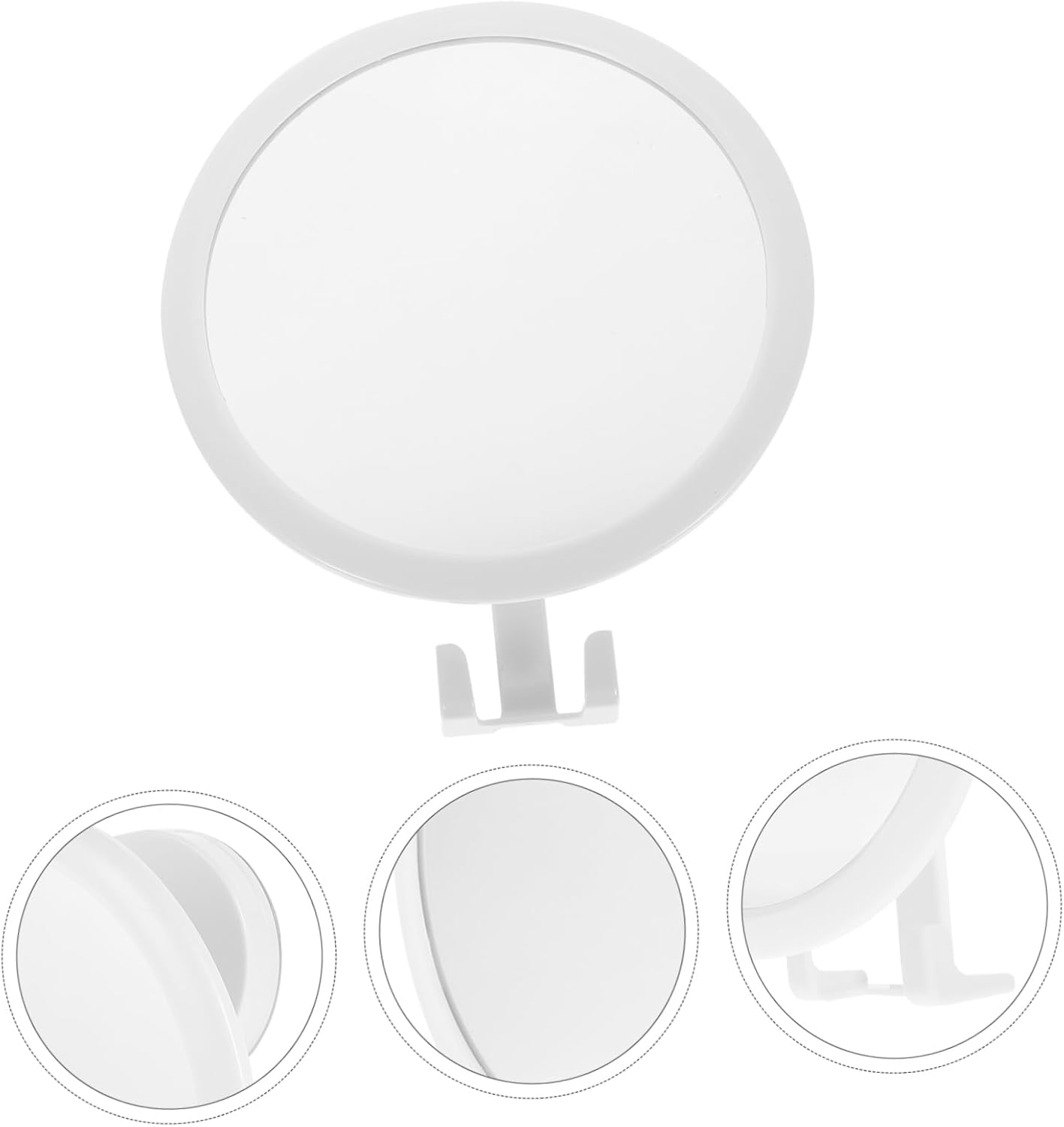 BIUDECO Wall-Mounted Vanity Mirror with Adjustable Angle