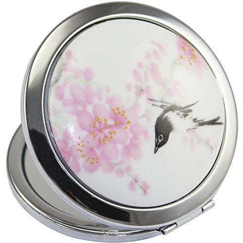 MELADY Mini Portable Makeup Mirror with Magnifying Side 1