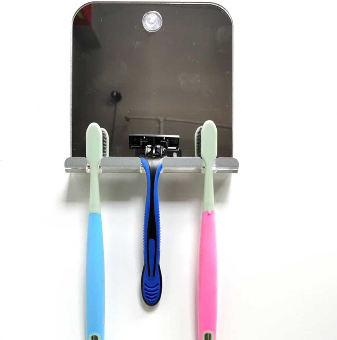 BEAHING Anti-Fog Shaving Mirror with Razor Hook