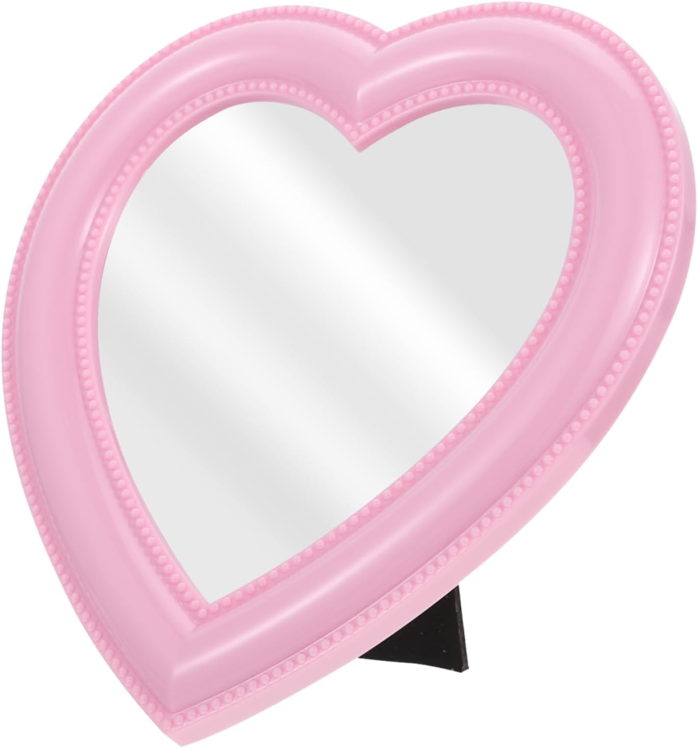 1pc Heart-Shaped Makeup Mirror for Vanity Decor