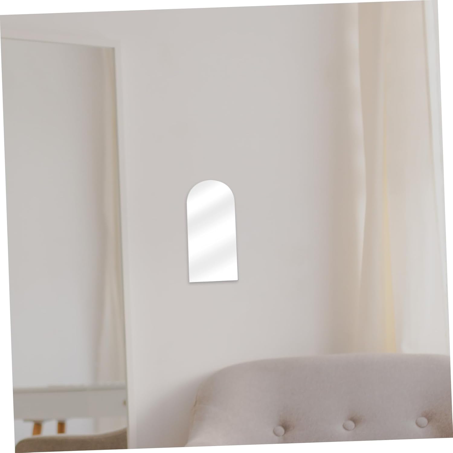 Vanity Makeup Mirror with Chic Design Lightweight Wall Mirror