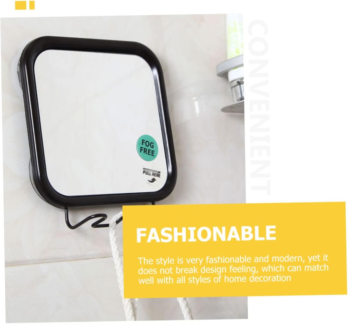 Healeved Shower Mirror Fogless Anti-Fog