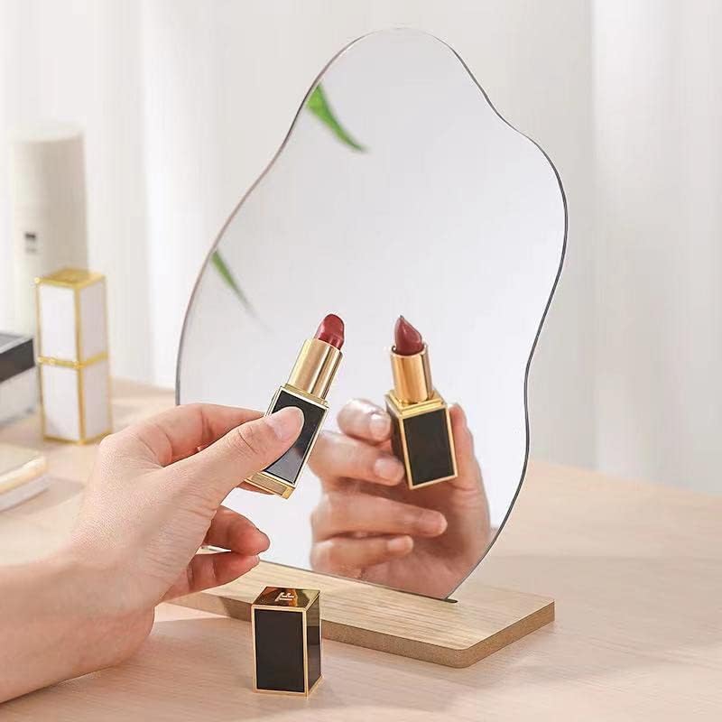 BOOFIRE Cloud Shape Makeup Mirror with Stand 1