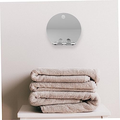 Ipetboom 1Set Shatterproof Fog Less Bathroom Mirror