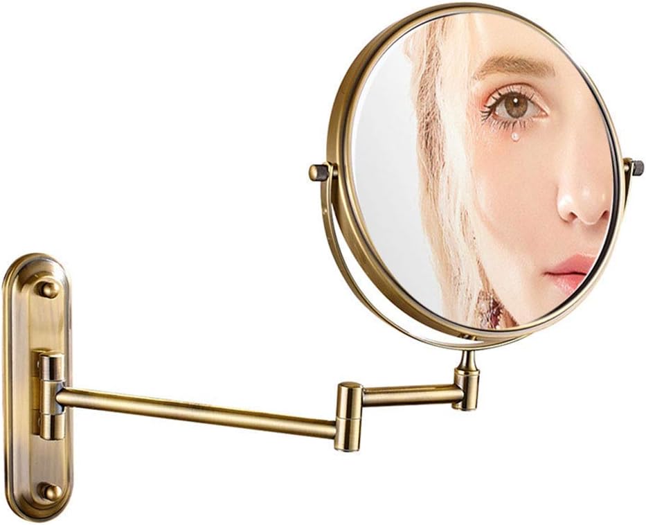 LCARY Wall Mounted Makeup Mirror with Magnification