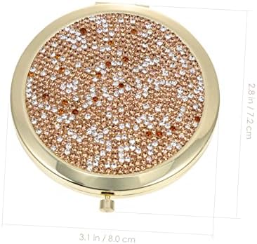 Ipetboom Portable Double-Side Diamond Mirror