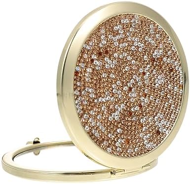 Ipetboom Portable Double-Side Diamond Mirror