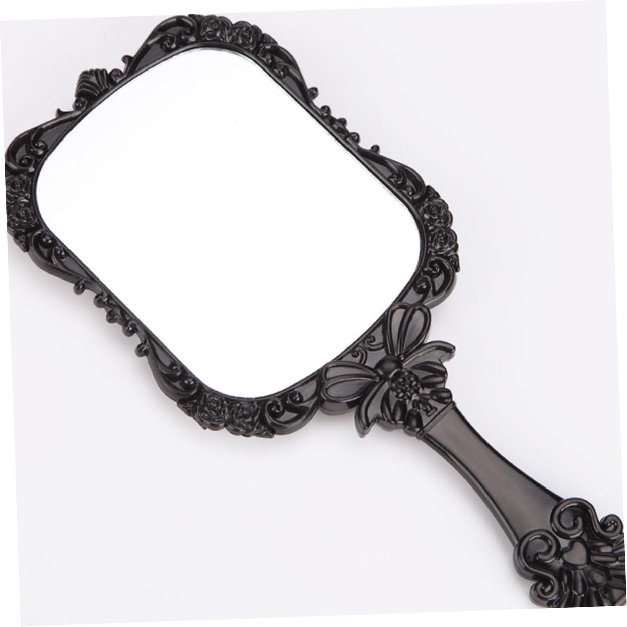 VICASKY 2Pcs Portable Vanity Mirror with Long Handle 1