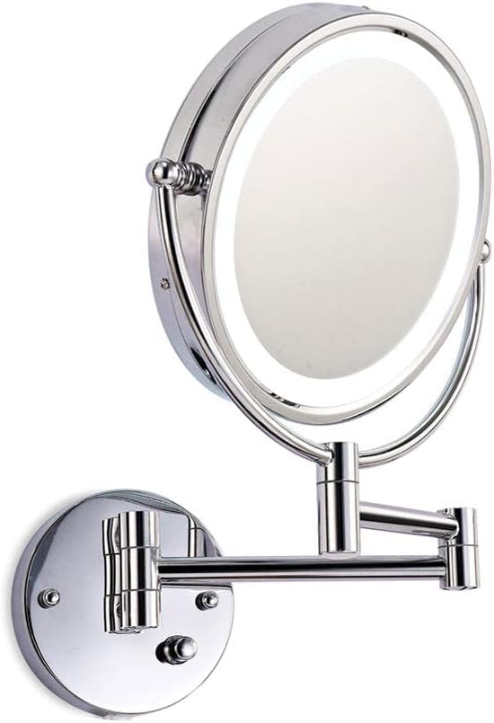 GALSOR LED Wall Mount Makeup Mirror with 7X Magnification 1