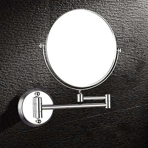GALSOR 8 Inch Makeup Mirror with 3X Magnification and 360 Swivel