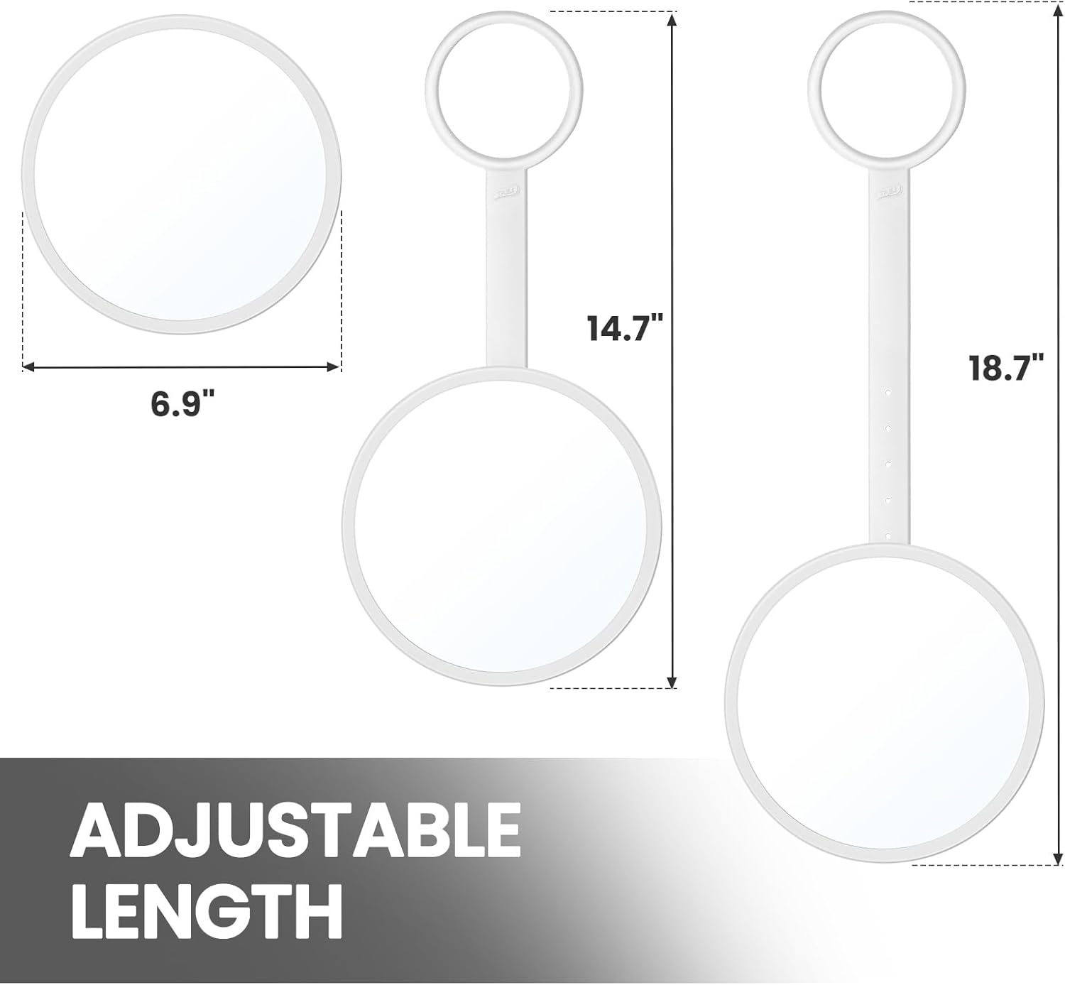 TAILI Fogless Shatterproof Shower Mirror for Shaving