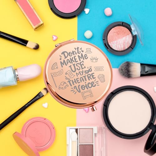 WSNANG Drama Voice Mirror Compact Gift For Makeup