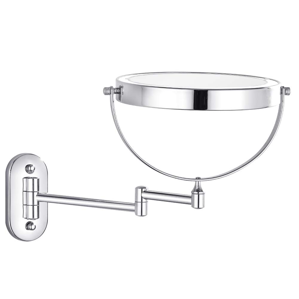 Nicesail 8-Inch LED Wall Makeup Mirror with 7X Magnification