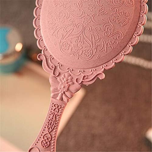 HASMI Gold Vanity Mirror Compact Handheld Makeup Mirror