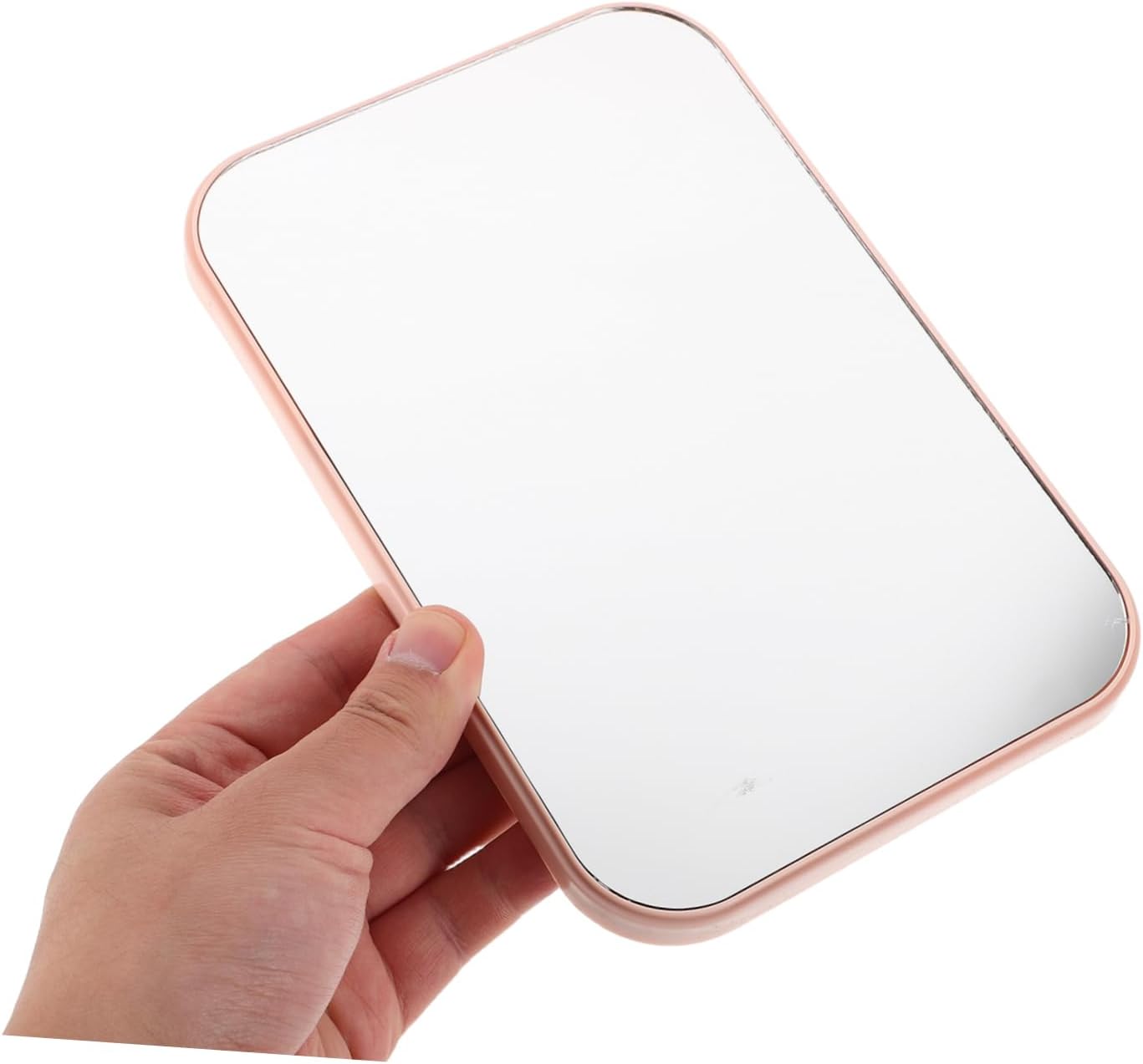 WRITWAA 2pcs Portable Makeup Mirror with Stand
