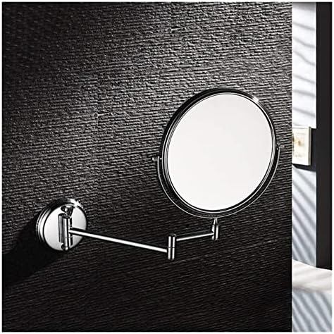 Eliveshown 8 Inch Double-Sided Folding Mirror with 5X Magnification