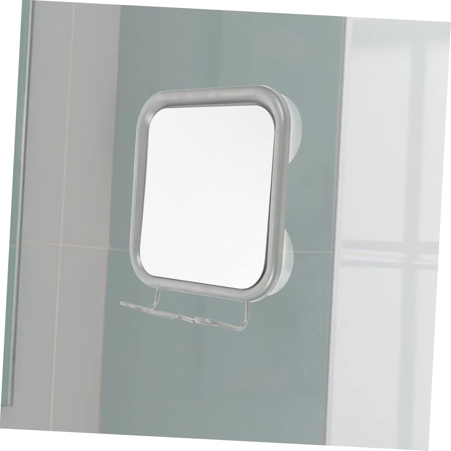 DOITOOL Hook Vanity Mirror Portable Bathroom Shower Mirror