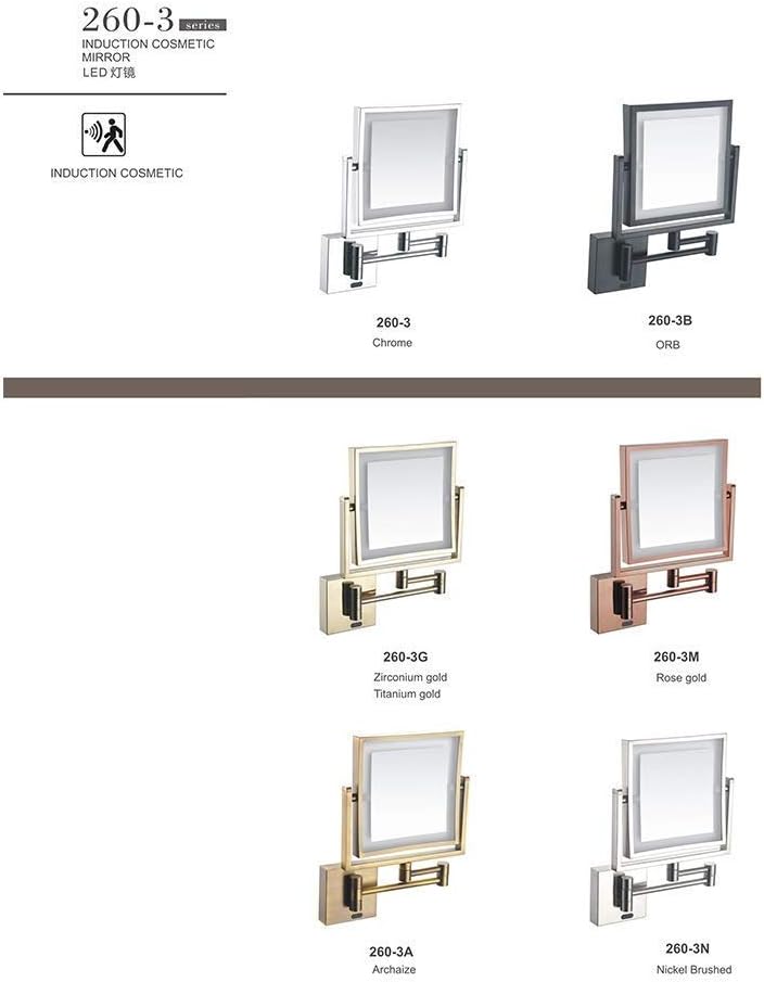 DEIHGE 8 Inch LED Vanity Mirror Double Sided 1