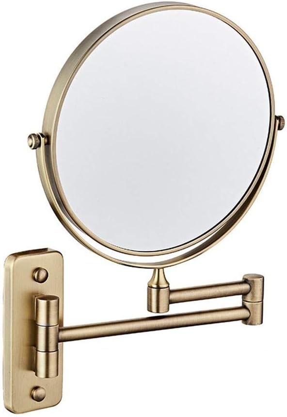LCARY Wall-Mounted Vanity Mirror With 3X Magnification