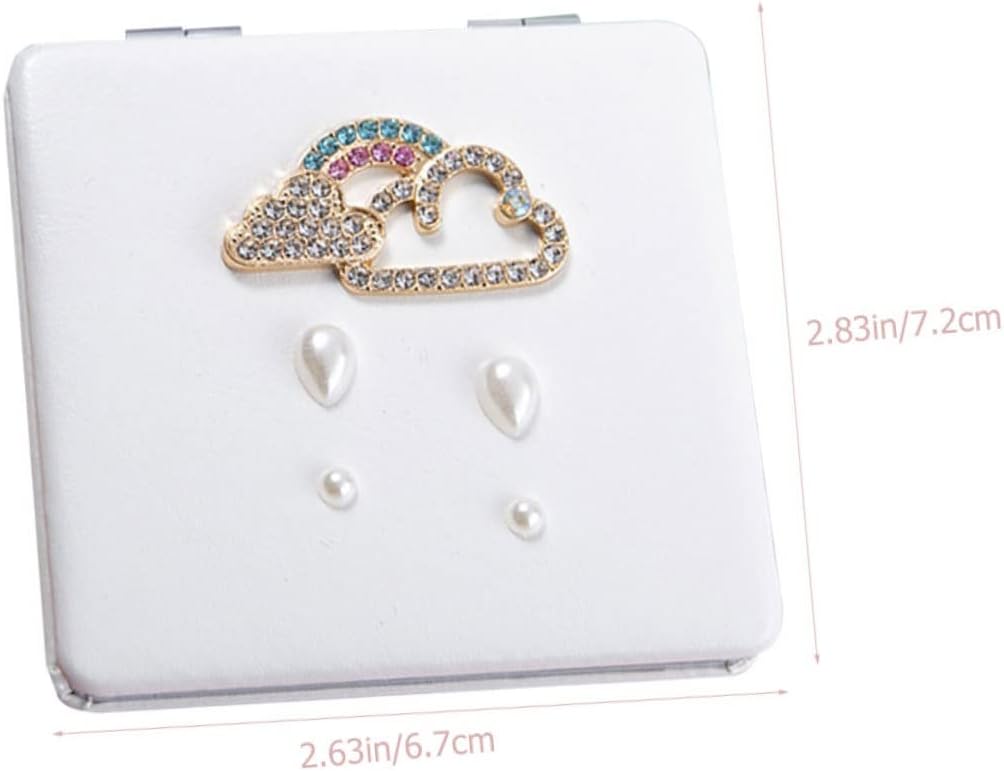 SAFIGLE Dual Sided Travel Makeup Mirror