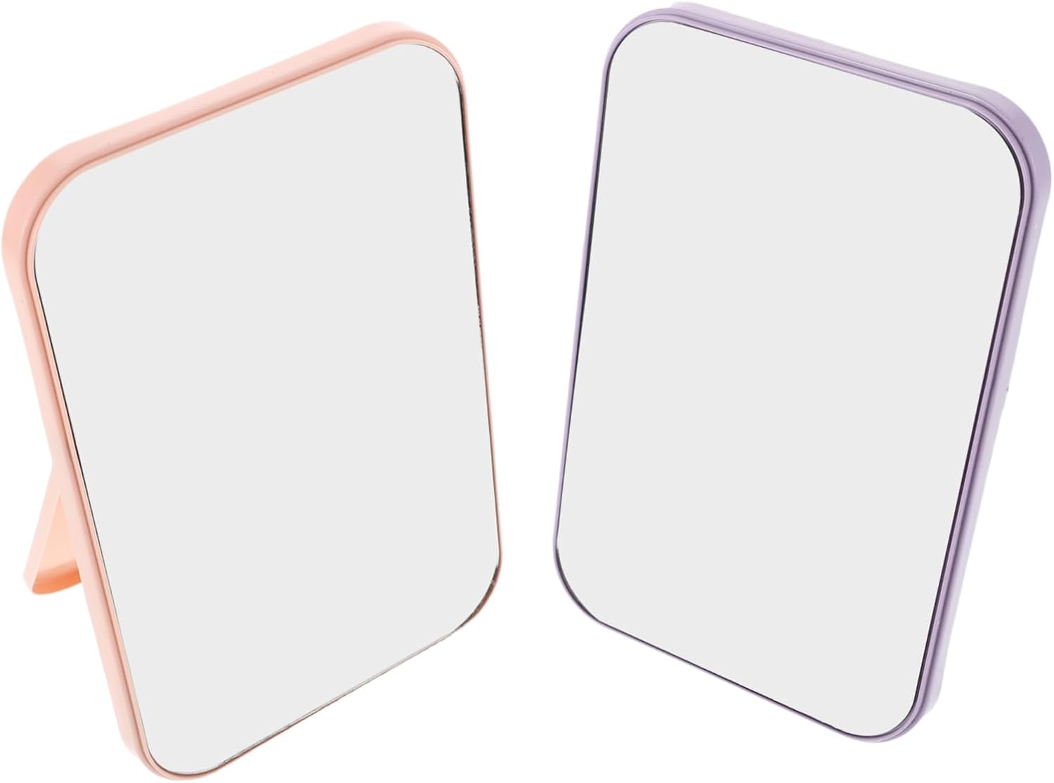 NOLITOY 2pcs Portable Makeup Mirror for Travel and Home